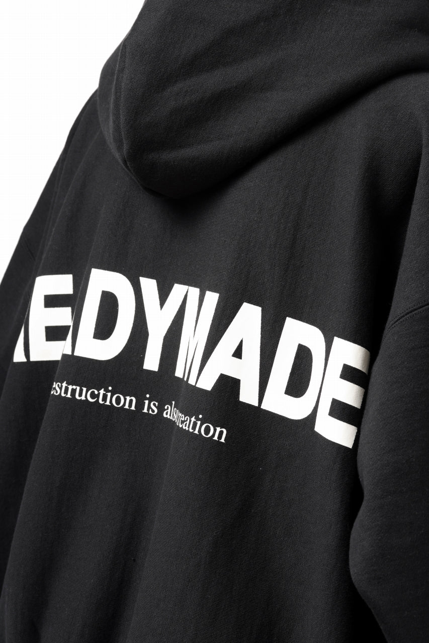 画像をギャラリービューアに読み込む, READYMADE HOODIE SMILE (BLACK)