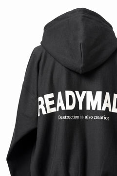 画像をギャラリービューアに読み込む, READYMADE HOODIE SMILE (BLACK)