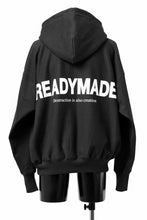 画像をギャラリービューアに読み込む, READYMADE HOODIE SMILE (BLACK)