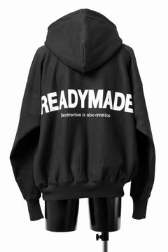 画像をギャラリービューアに読み込む, READYMADE HOODIE SMILE (BLACK)