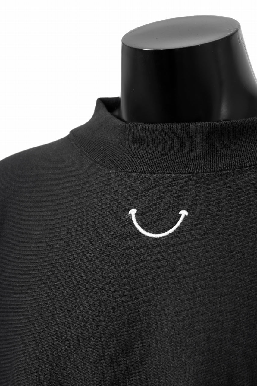 画像をギャラリービューアに読み込む, READYMADE MOCK NECK SWEAT SHIRT (BLACK)