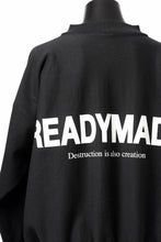 画像をギャラリービューアに読み込む, READYMADE MOCK NECK SWEAT SHIRT (BLACK)