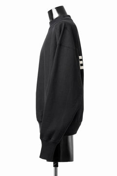 画像をギャラリービューアに読み込む, READYMADE MOCK NECK SWEAT SHIRT (BLACK)