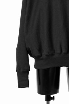 画像をギャラリービューアに読み込む, READYMADE MOCK NECK SWEAT SHIRT (BLACK)