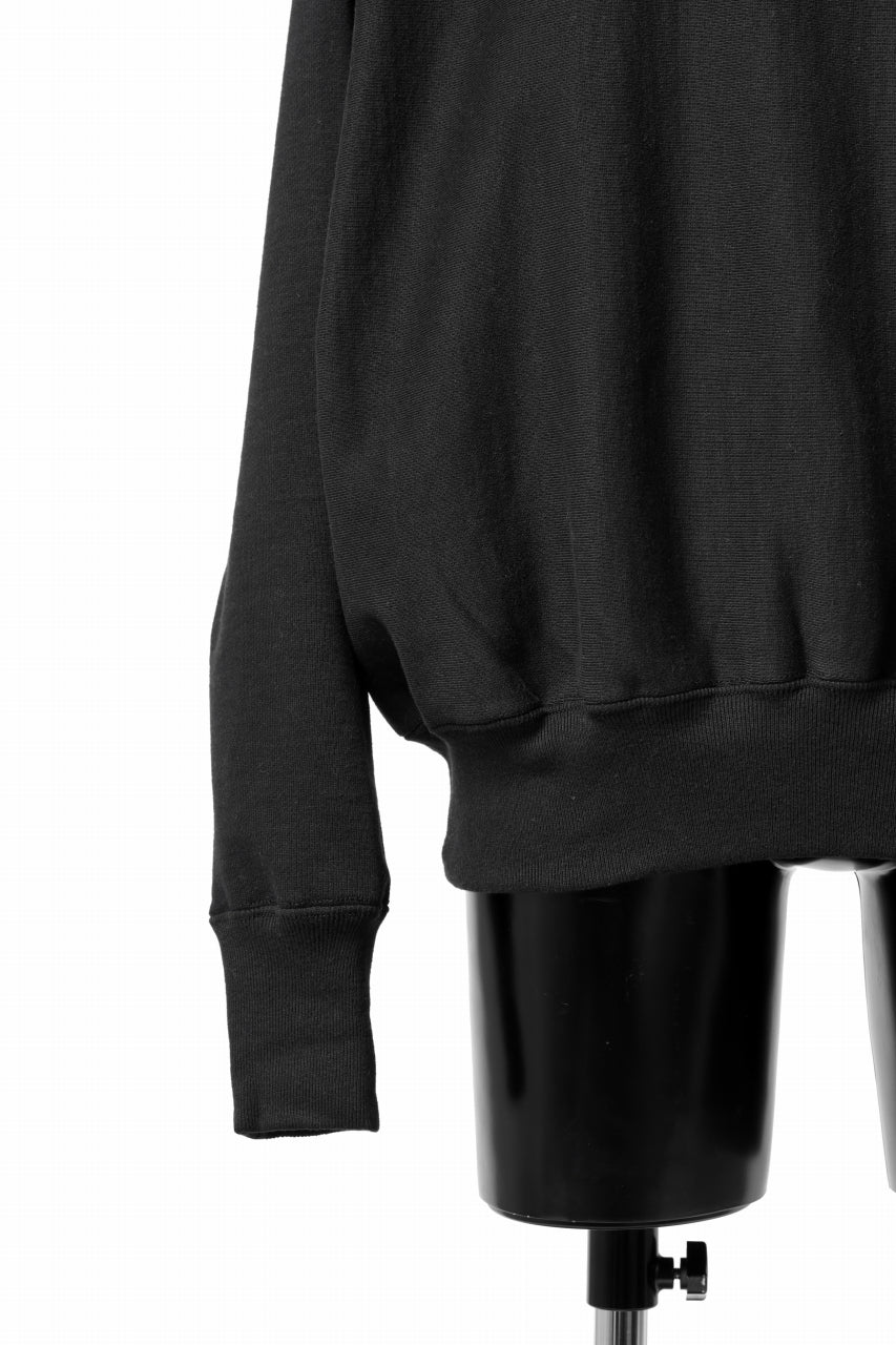 画像をギャラリービューアに読み込む, READYMADE MOCK NECK SWEAT SHIRT (BLACK)