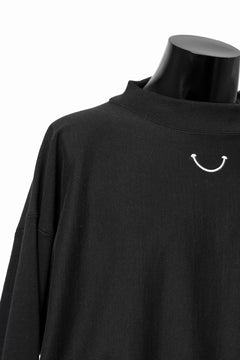 画像をギャラリービューアに読み込む, READYMADE MOCK NECK SWEAT SHIRT (BLACK)