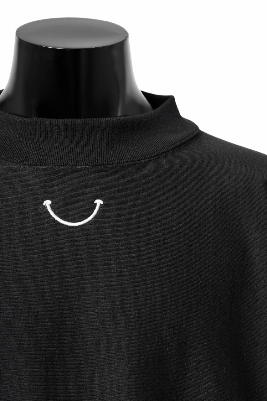 画像をギャラリービューアに読み込む, READYMADE MOCK NECK SWEAT SHIRT (BLACK)