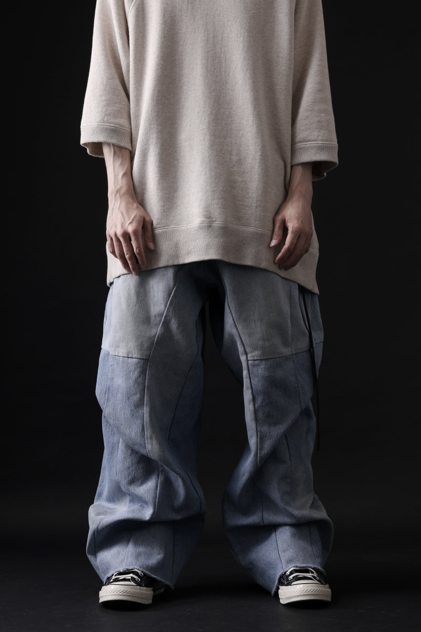 画像をギャラリービューアに読み込む, READYMADE DENIM PANTS (WIDE) / (BLUE #F)