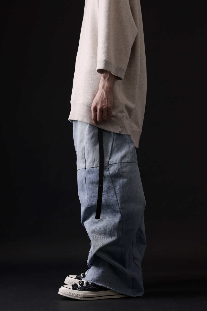 画像をギャラリービューアに読み込む, READYMADE DENIM PANTS (WIDE) / (BLUE #F)