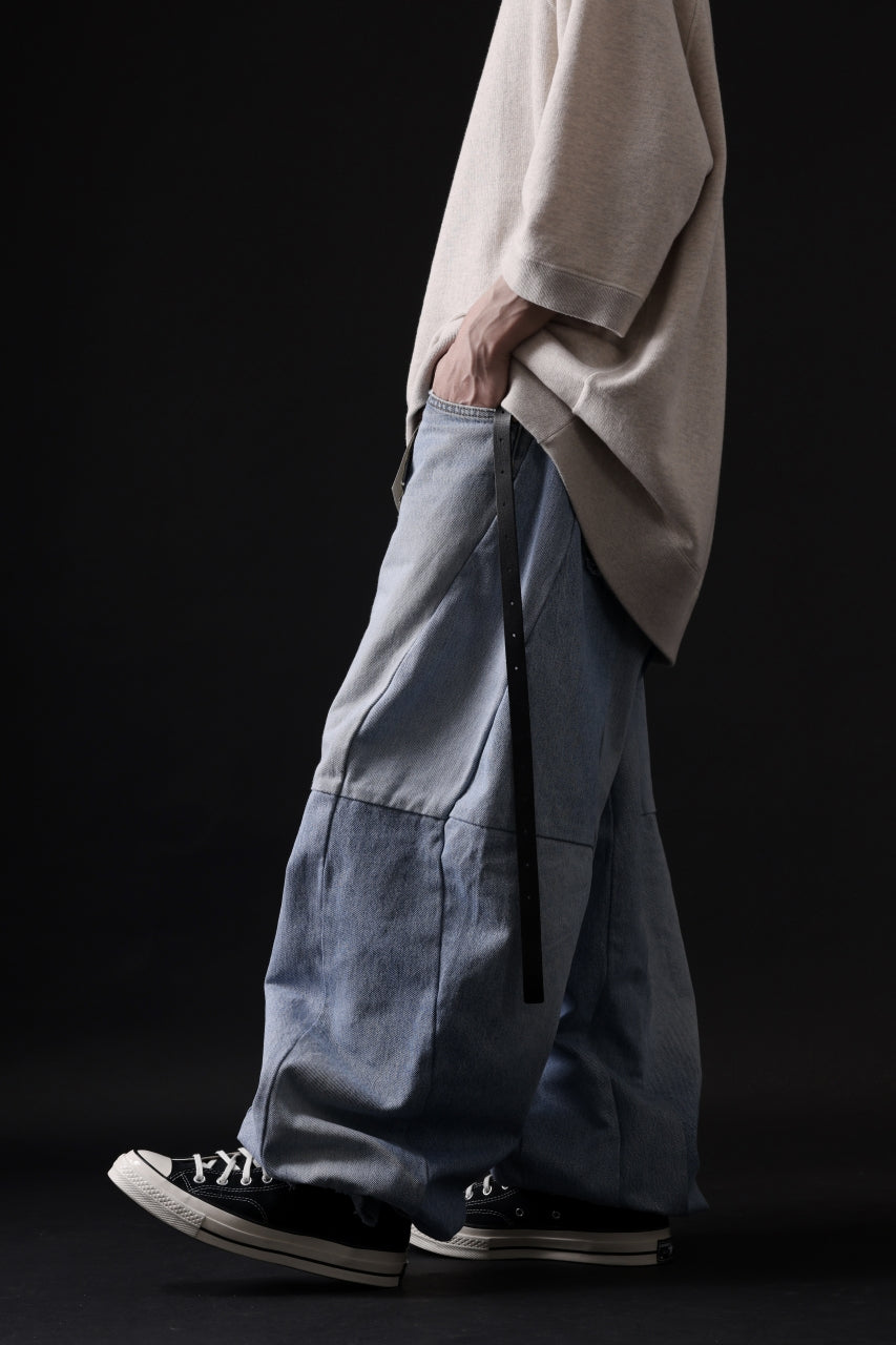 画像をギャラリービューアに読み込む, READYMADE DENIM PANTS (WIDE) / (BLUE #G)