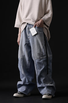 画像をギャラリービューアに読み込む, READYMADE DENIM PANTS (WIDE) / (BLUE #A)