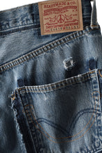 画像をギャラリービューアに読み込む, READYMADE DENIM PANTS - FLARE / (BLUE #A)