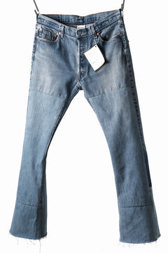 画像をギャラリービューアに読み込む, READYMADE DENIM PANTS - FLARE / (BLUE #A)