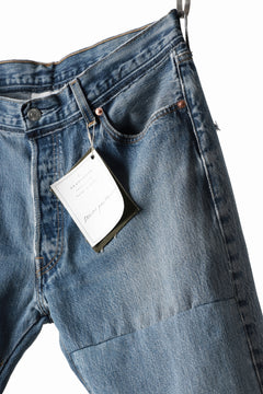 画像をギャラリービューアに読み込む, READYMADE DENIM PANTS - FLARE / (BLUE #A)