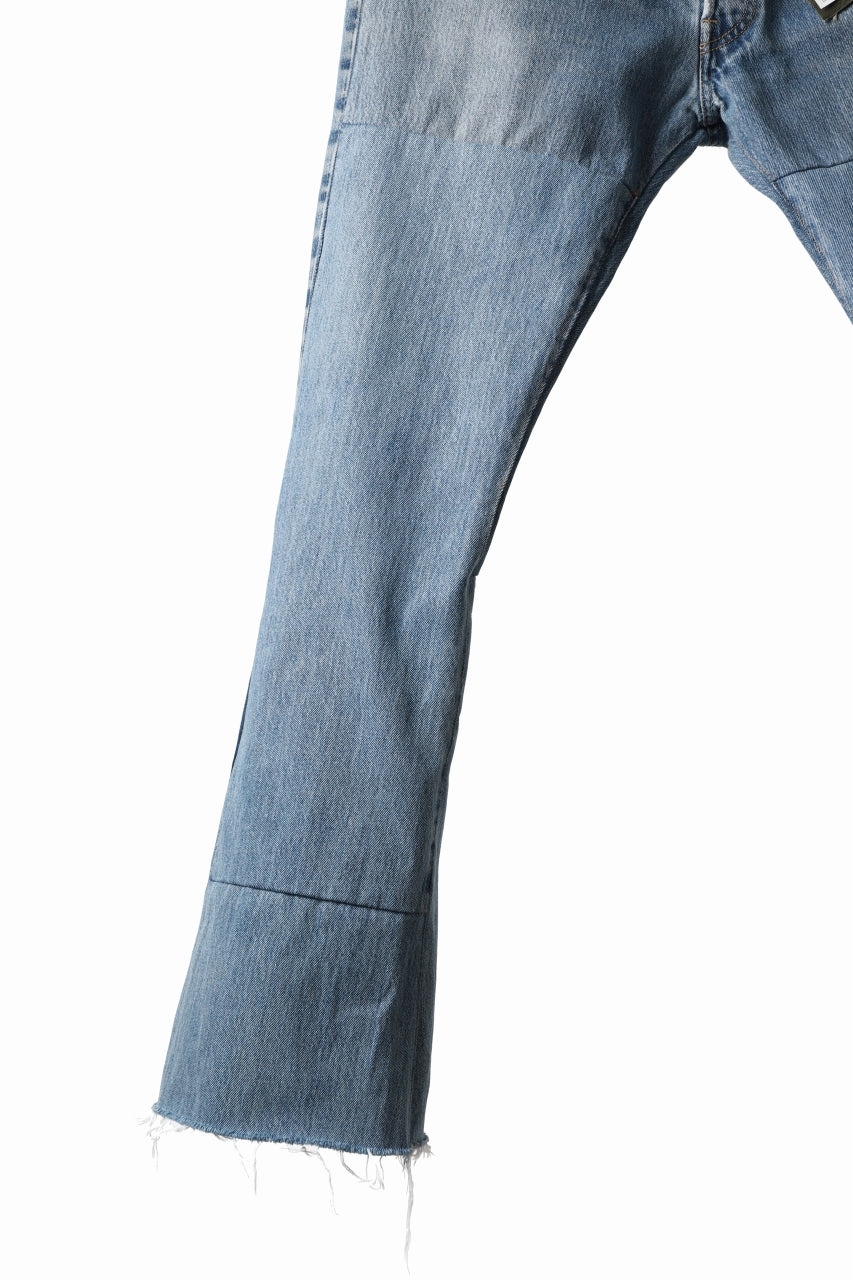 画像をギャラリービューアに読み込む, READYMADE DENIM PANTS - FLARE / (BLUE #A)