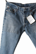 画像をギャラリービューアに読み込む, READYMADE DENIM PANTS - FLARE / (BLUE #A)