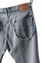 画像をギャラリービューアに読み込む, READYMADE DENIM PANTS - FLARE / (BLUE #B)