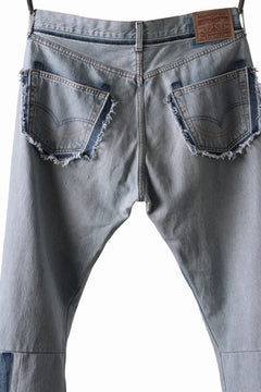 画像をギャラリービューアに読み込む, READYMADE DENIM PANTS - FLARE / (BLUE #B)