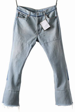 画像をギャラリービューアに読み込む, READYMADE DENIM PANTS - FLARE / (BLUE #B)