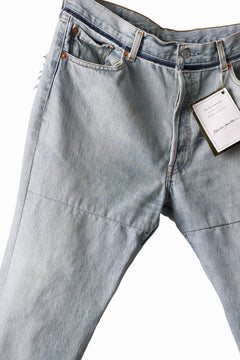 画像をギャラリービューアに読み込む, READYMADE DENIM PANTS - FLARE / (BLUE #B)
