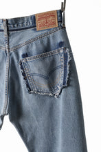 画像をギャラリービューアに読み込む, READYMADE DENIM PANTS - FLARE / (BLUE #C)
