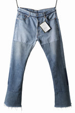 画像をギャラリービューアに読み込む, READYMADE DENIM PANTS - FLARE / (BLUE #C)