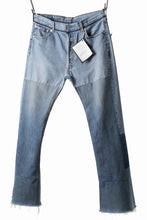 画像をギャラリービューアに読み込む, READYMADE DENIM PANTS - FLARE / (BLUE #C)