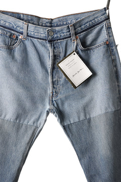 画像をギャラリービューアに読み込む, READYMADE DENIM PANTS - FLARE / (BLUE #C)