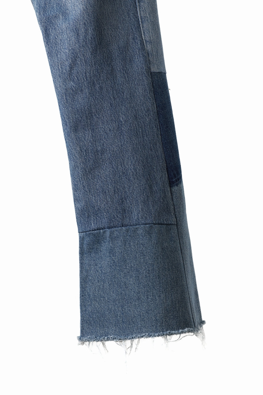 画像をギャラリービューアに読み込む, READYMADE DENIM PANTS - FLARE / (BLUE #C)
