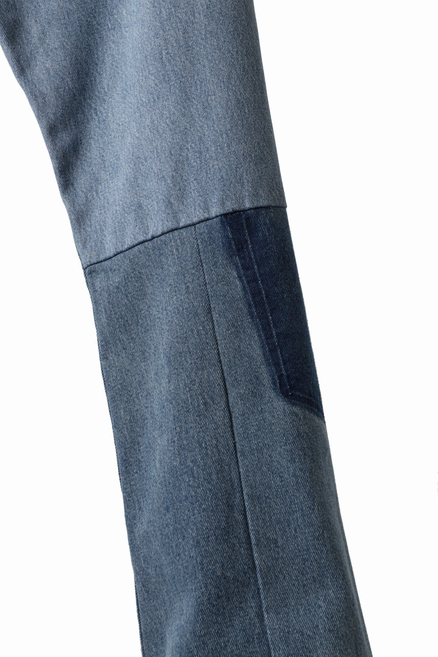 画像をギャラリービューアに読み込む, READYMADE DENIM PANTS - FLARE / (BLUE #C)