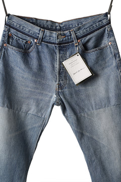画像をギャラリービューアに読み込む, READYMADE DENIM PANTS - FLARE / (BLUE #D)