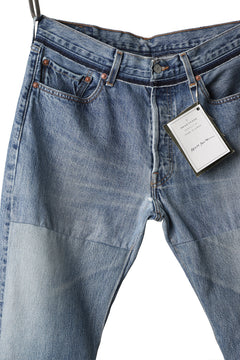 画像をギャラリービューアに読み込む, READYMADE DENIM PANTS - FLARE / (BLUE #D)