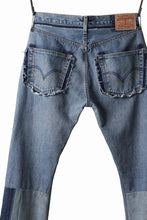 画像をギャラリービューアに読み込む, READYMADE DENIM PANTS - FLARE / (BLUE #D)
