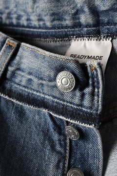 画像をギャラリービューアに読み込む, READYMADE DENIM PANTS - FLARE / (BLUE #D)