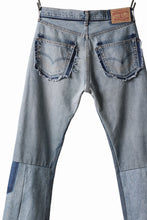 画像をギャラリービューアに読み込む, READYMADE DENIM PANTS - FLARE / (BLUE #E)