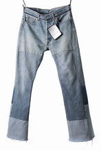 画像をギャラリービューアに読み込む, READYMADE DENIM PANTS - FLARE / (BLUE #E)