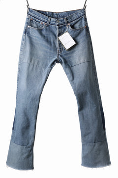画像をギャラリービューアに読み込む, READYMADE DENIM PANTS - FLARE / (BLUE #F)