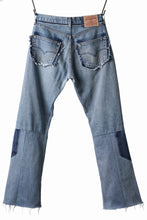 画像をギャラリービューアに読み込む, READYMADE DENIM PANTS - FLARE / (BLUE #F)