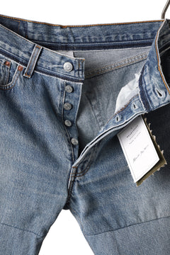 画像をギャラリービューアに読み込む, READYMADE DENIM PANTS - FLARE / (BLUE #F)