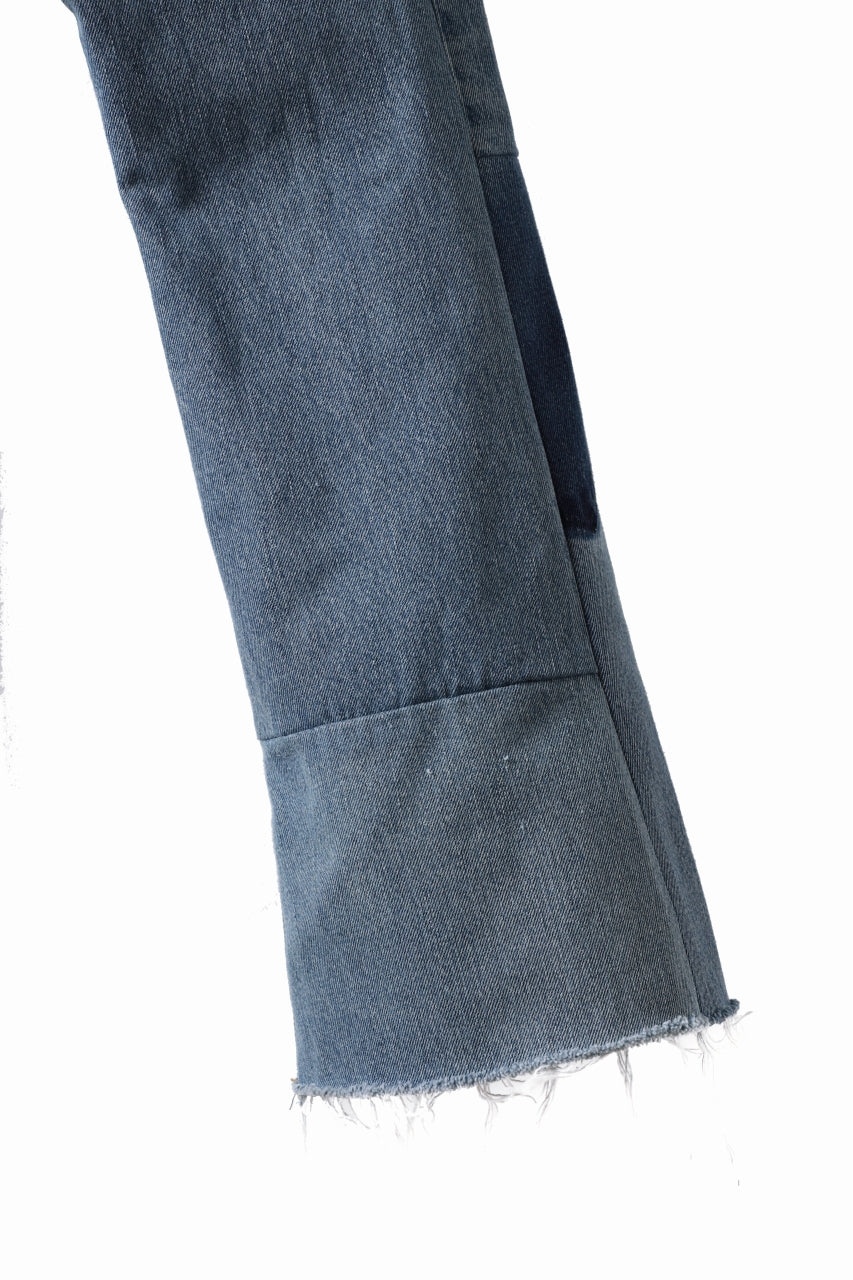 画像をギャラリービューアに読み込む, READYMADE DENIM PANTS - FLARE / (BLUE #F)