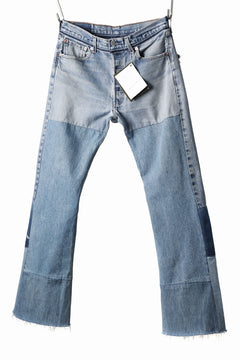 画像をギャラリービューアに読み込む, READYMADE DENIM PANTS - FLARE / (BLUE #G)