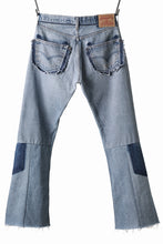 画像をギャラリービューアに読み込む, READYMADE DENIM PANTS - FLARE / (BLUE #G)