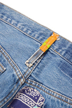 画像をギャラリービューアに読み込む, READYMADE HIPPIE DENIM PANTS / VINTAGE REMAKE + ART CRAFT (BLUE)