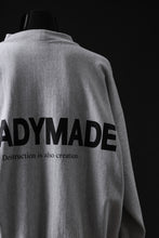 画像をギャラリービューアに読み込む, READYMADE MOCK NECK SWEAT SHIRT (GRAY)