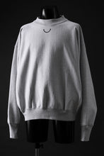 画像をギャラリービューアに読み込む, READYMADE MOCK NECK SWEAT SHIRT (GRAY)