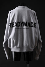 画像をギャラリービューアに読み込む, READYMADE MOCK NECK SWEAT SHIRT (GRAY)