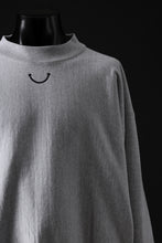 画像をギャラリービューアに読み込む, READYMADE MOCK NECK SWEAT SHIRT (GRAY)