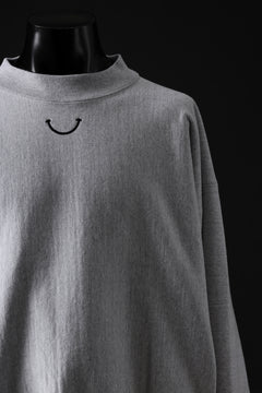 画像をギャラリービューアに読み込む, READYMADE MOCK NECK SWEAT SHIRT (GRAY)