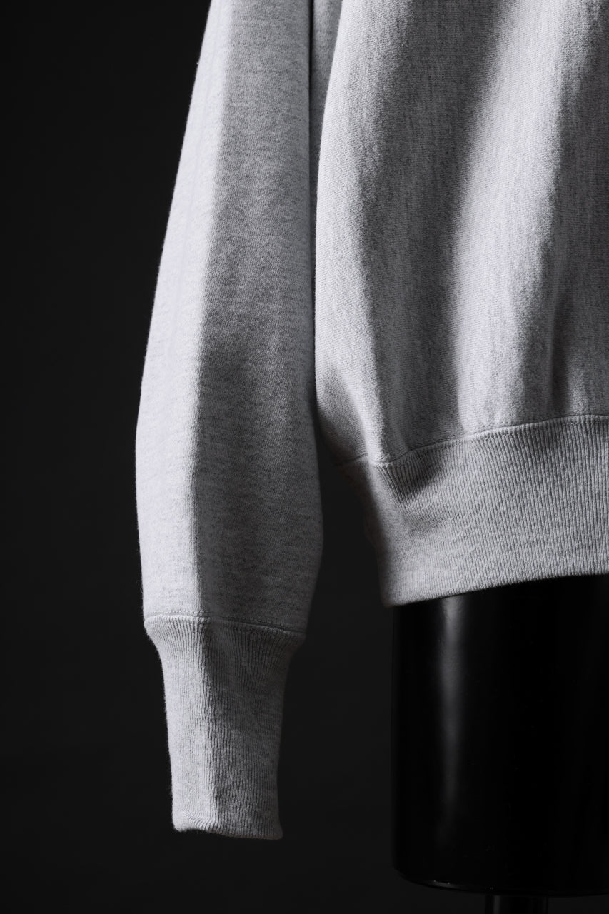 画像をギャラリービューアに読み込む, READYMADE MOCK NECK SWEAT SHIRT (GRAY)