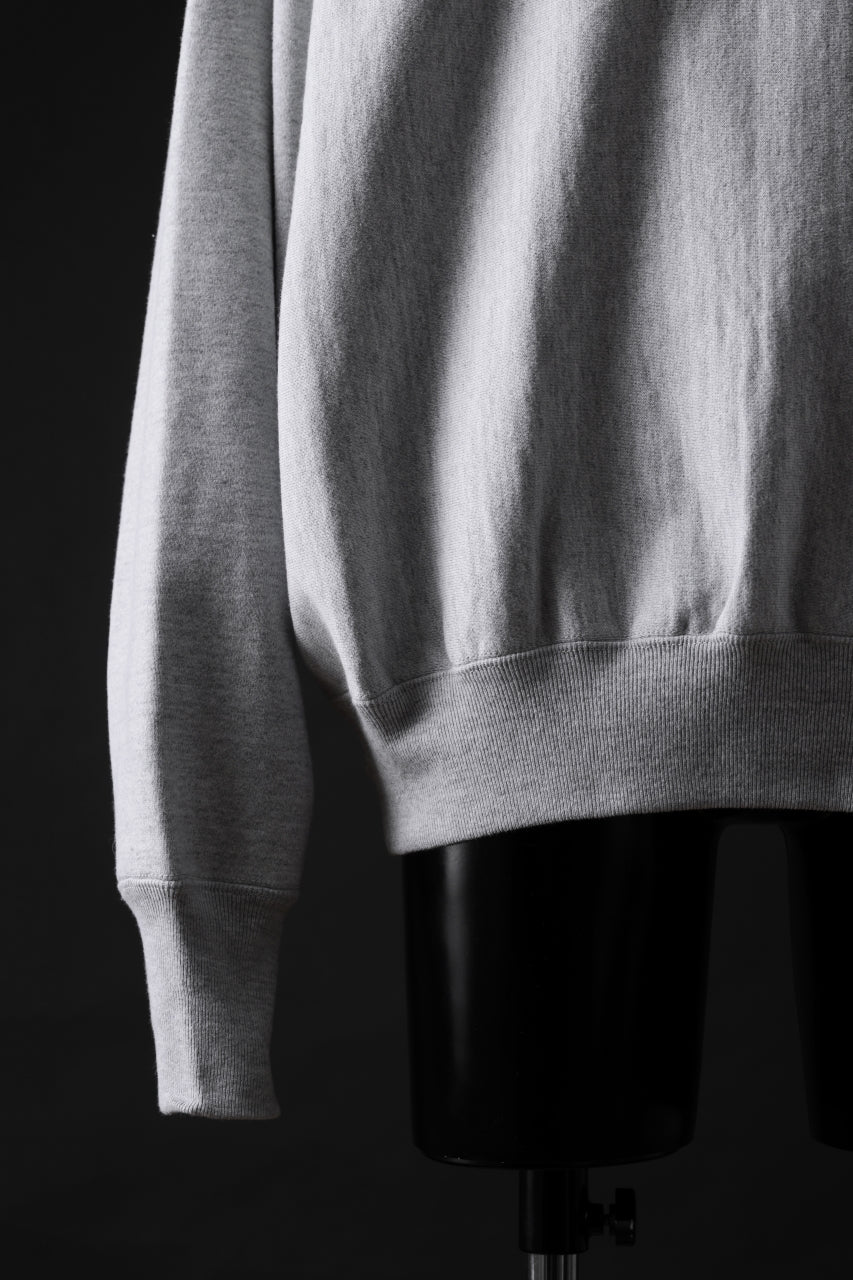 画像をギャラリービューアに読み込む, READYMADE MOCK NECK SWEAT SHIRT (GRAY)